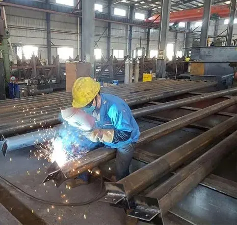 Steel structure processing