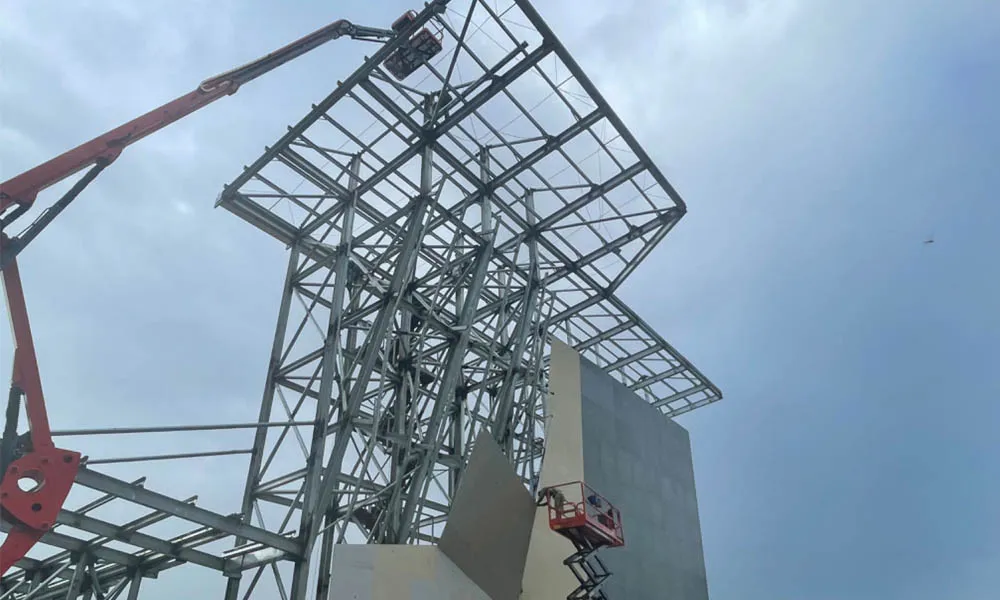 climbing wall construction